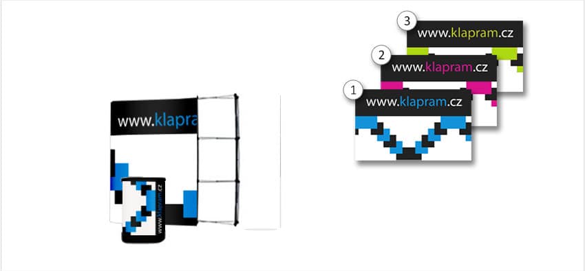 POP UP PREZENTAČNÍ STĚNA – velký kufr
