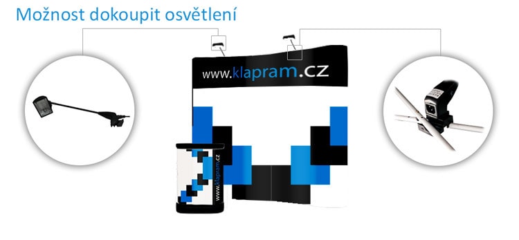 POP UP PREZENTAČNÍ STĚNA – velký kufr