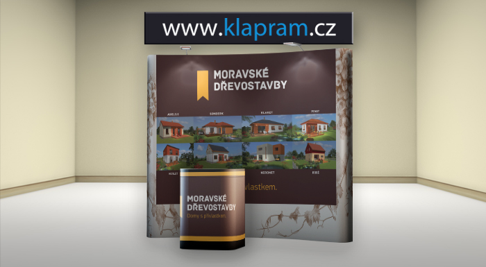 prezentační stěna POP UP