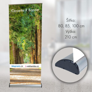 Roll up Cassette r banner